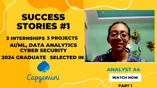 Capgemini Interview Experience2024 selected A4 Analyst Part1 Internship from IBM On Campus placement [upl. by Hploda]