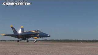 Tyndall AFB Airshow 2009  Blue Angels [upl. by Theadora878]