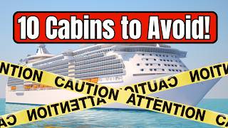 10 Cruise Ship Cabins to AVOID [upl. by Oznol841]