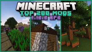 Top 200 Best Mods for Minecraft 1122 EPISODE 2Trees Caves amp Mobs [upl. by Lavena]