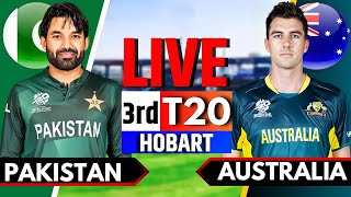 Pakistan vs Australia 3rd T20  Live Cricket Match Today  PAK vs AUS Live Match Today [upl. by Eitsrik]