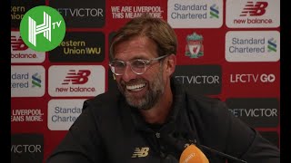 Jurgen Klopp hails fantastic Loris Karius  Liverpool 10 Brighton [upl. by Isaak]