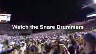 LSU Tiger Band Playing Neck  Best Yet From Band View [upl. by Louella]