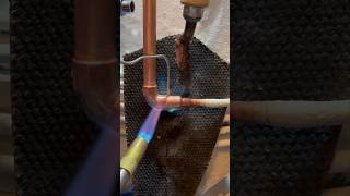 Radiator copper pipe small to big asmr subscribe diy howto youtubeshorts plumbing tools [upl. by Bennet994]