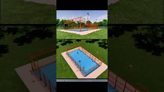 Outdoor Panoramic PADEL COURT DESIGN from China [upl. by Liam]