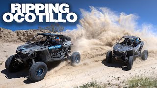 Polaris Rzr Pro Rs RIPPING in Ocotillo Wells [upl. by Taran]