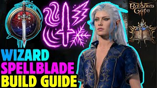 SPELLBLADE Wizard MOD Class Build  Baldurs Gate 3 [upl. by Hopper]