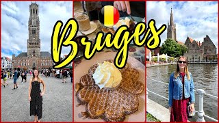 2 Days in BRUGES Belgium 🇧🇪 Things to Do BEST Chocolate Walking Tour Travel Guide Vlog Top Tips [upl. by Illah]