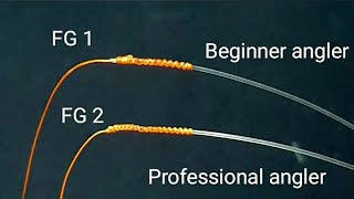 Best fishing knot  2 ways to make a FG knot  Braid To leader knot [upl. by Atirehc500]