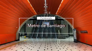 Metro de Santiago el más moderno de América Latina y un hogar de arte bajo tierra [upl. by Alamat]