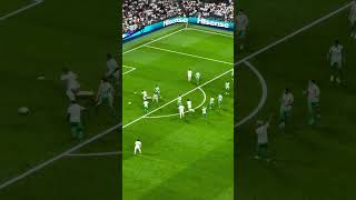 Kaylian Mbappés First Real Madrid goal at the Santiago Bernabeu vs Real Betis 20 [upl. by Hogan724]