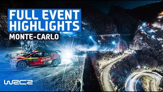 WRC2 Event Highlights  WRC Rallye MonteCarlo 2024 [upl. by Suoivatnom]