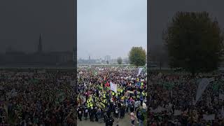 NRW bleib sozial  Demonstration gegen die Sparmassnahmen von NRW Minister Wüst im Sozialen [upl. by Erving84]