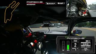 Porsche 992 Cup Onboard  Le Mans 2022 [upl. by Anilet]