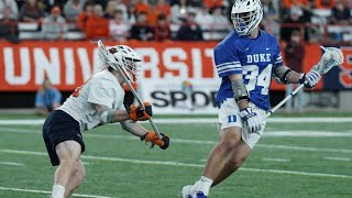 Duke vs Syracuse Lacrosse Highlights  2023 College Lacrosse [upl. by Bergmann]