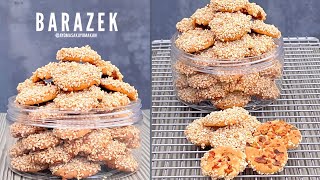 Barazek Cookies Rempah Kacang Dari Negara Timur Tengah Tahan 6 bulan [upl. by Rolando]