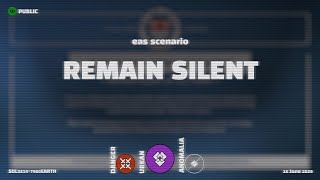 Remain Silent  EAS Scenario  Emergency Alert System [upl. by Sirromad]