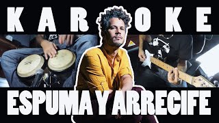 Espuma y Arrecife  Vicente García ft Los Gaiteros de San Jacinto KARAOKE COVER [upl. by Hope473]