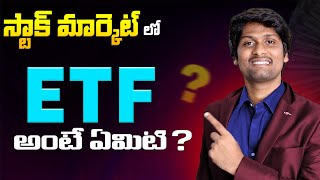 What is ETF Explained ETF in Telugu [upl. by Marillin]