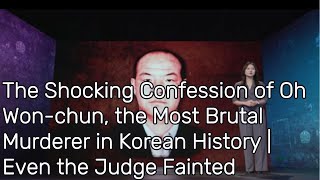 Cannibalistic Serial Murder Case in South Korea [upl. by Aneles]