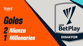 Alianza FC vs Millonarios goles  Liga BetPlay Dimayor 2024 2  Fecha 3 [upl. by Teirtza591]