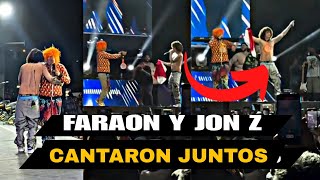 FARAON ROMPIO EN CONCIERTO JUNTO A JON Z all music fesd [upl. by Dane]