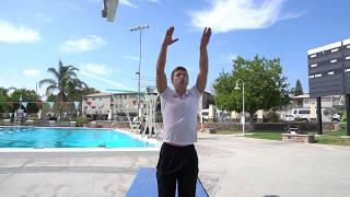 How to improve your back Somersault Straight 202a Springboard Diving Strategies Tips Tutorial [upl. by Melony489]