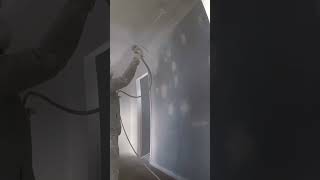 Undercoat Spray Painting Hallway and living room Primer Sealer Undercoat [upl. by Nogas]