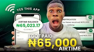 I Got Paid Free ₦65000 Airtime Every Friday  How to get free Airtime in nigeria [upl. by Dame]