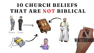 10 Church Beliefs You Thought Were Biblical BUT ARENT [upl. by Eustasius]