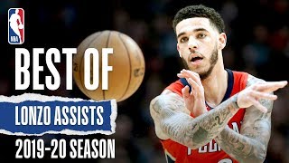 Best Of Lonzo Balls Assists  201920 Season [upl. by Aiksa131]