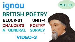 Chaucers Poetry A General Survey [upl. by Doehne]