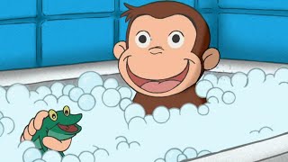 Curious George 🐵 Muddy Monkey 🐵 Kids Cartoon 🐵 Kids Movies  Videos For Kids [upl. by Lacie]