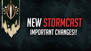 Whats NEW in the STORMCAST Battletome Age of Sigmar Tactics [upl. by Nadual]