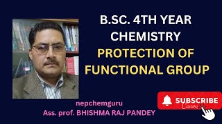 BSC4THYEARORGANICCHEMISTRYPROTECTIONOFFUNCTIONALGROUPMAJOR401ORGANICSYNTHESIS [upl. by Ayel]