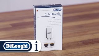 DeLonghi Dinamica ECAM 35015B  How to descale your coffee machine [upl. by Erdnoid]