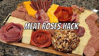 Discover the secret to stunning Salami Roses for your Charcuterie Board [upl. by Agneta]