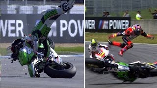 MotoGP™ 2014 Biggest crashes [upl. by Akit822]