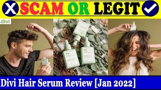 Divi Hair Serum Review Jan 2022  Is This A Genuine Product Check It Out  Scam Inspecter [upl. by Mackintosh246]