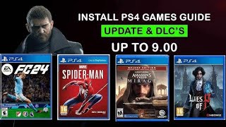 Download amp Install Games PKG on JAILBREAK PS4✔ link amp torrent Attached [upl. by Tedmund]