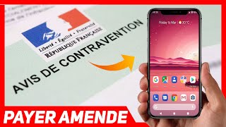 Payer un un PV  contravention de stationnement avec son mobile via ANTAI  amende FPS [upl. by Ranit762]