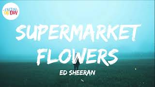 Ed Sheeran  Supermarket Flowers Lyrics Video [upl. by Battat]