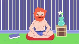 AubMckenzie Wim Hof Method Animation [upl. by Einnor501]