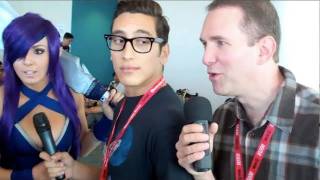 Crashing Kassem Gs interview with Jessica Nigri [upl. by Seigel]