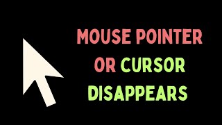 How to Fix Mouse Pointer or Cursor Disappears on Windows 11 [upl. by Endo]