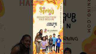 Join our QD Learning Family Spring Registration is Open [upl. by Ydollem]