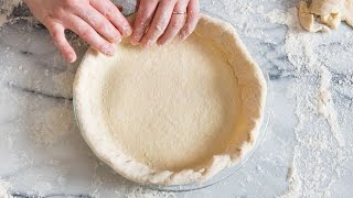 How to Make Easy Flaky Pie Crust the OldFashioned Way [upl. by Mile]