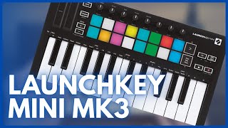 TESTING  Novation LAUNCHKEY MINI MK3  Drum and Bass Looping [upl. by Devine]