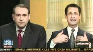 Anthony Weiner OWNS Mike Huckabee [upl. by Erodaeht]