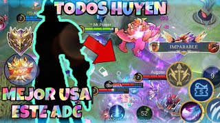 ¡EL ENEMIGO HUYE ES ADC ES DAÑO MAGICO Y ES IMPARAPBLE MLBB 2024 [upl. by Namajneb]